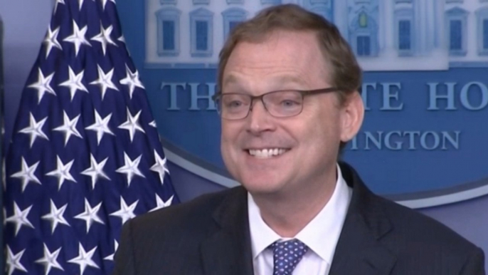 White House Economic Adviser Kevin Hassett Corrects Trump On Unemployment Rate