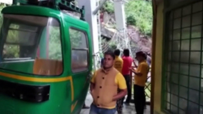 Cloudburst at Kempty Falls Mussoorie in India  - Live Video