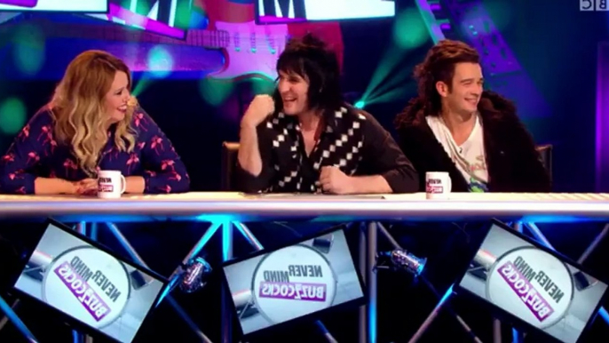 Never Mind The Buzzcocks UK S28  E01 Professor Green, Roisin Conaty, Matt Healy, Gabby Logan