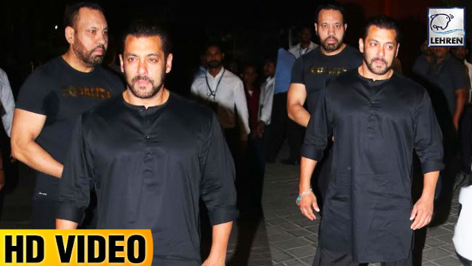 Salman Khan Visits Sister Arpita Khans House Ganpati Celebrations