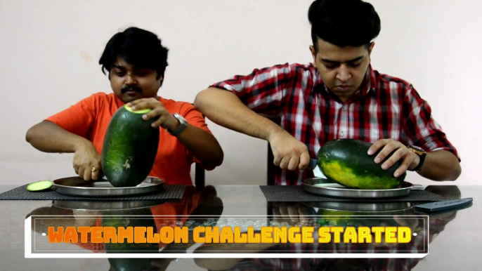 4.5 KG Watermelon Eating Challenge | Fast Eating Watermelon Challenge | Food Challenge India