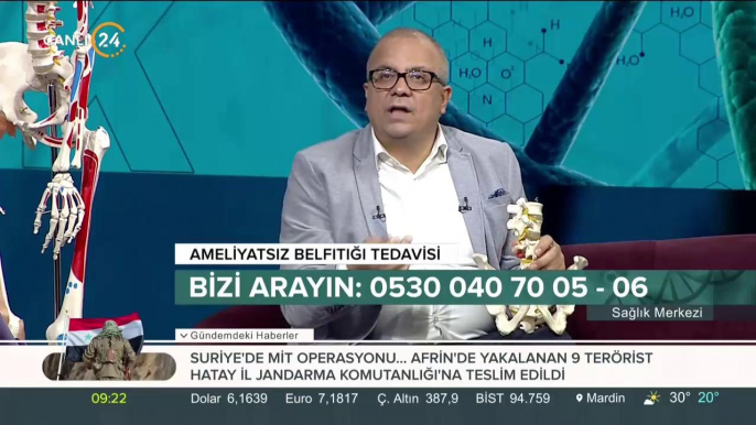 Ameliyatsız bel fıtığı tedavisi