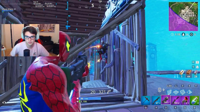 I GOT THE SPIDERMAN SKIN IN FORTNITE! (Then I FOUND THANOS!)