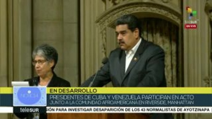 Maduro: La Revolución Bolivariana está de pie, está viva y victoriosa