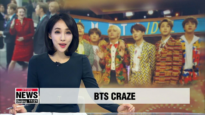 BTS performs on "Good Morning America"... called 'one of the biggest boy bands in the world'