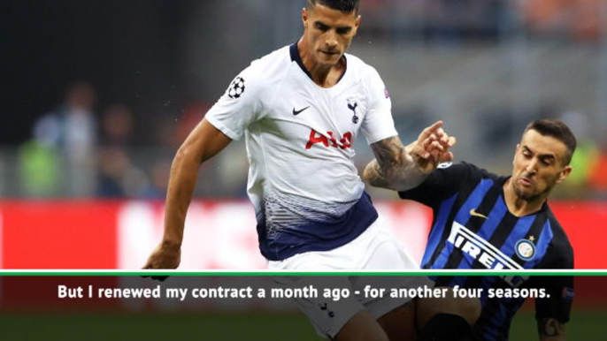 Lamela happy at Spurs, plays down Serie A rumours