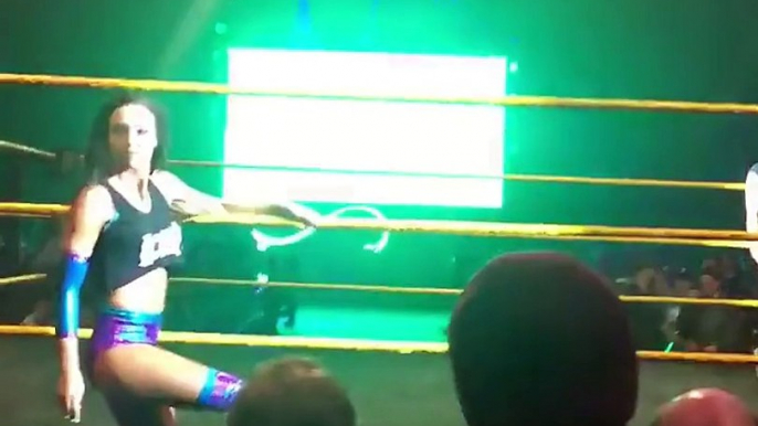 IIconics (Billie Kay and Peyton Royce) - NXT Aberdeen June 5th 2017