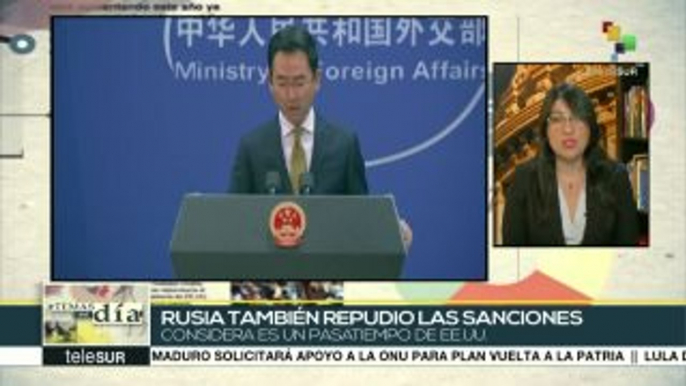 Impone EE.UU. sanciones a Rusia y China en nueva guerra comercial