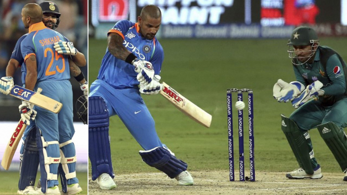 Asia cup 2018 : Ind vs Pak : Centurions Rohit and Dhawan Put India In Final