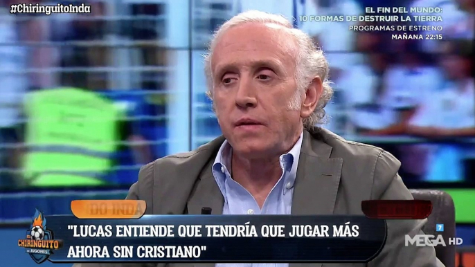 Eduardo Inda: "Los jugadores del Madrid están enfadados por las rotaciones de Lopetegui"