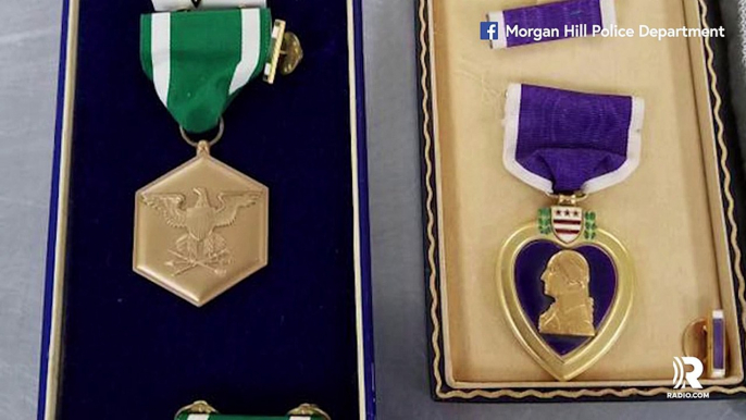 Police officer helps reunite 75-year-old Vietnam vet with lost Purple Heart