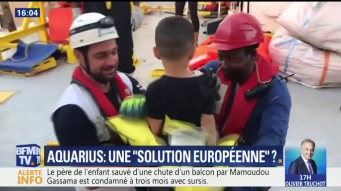 Aquarius: un accord passé entre la France, le Portugal et l'Espagne pour l'accueil des migrants