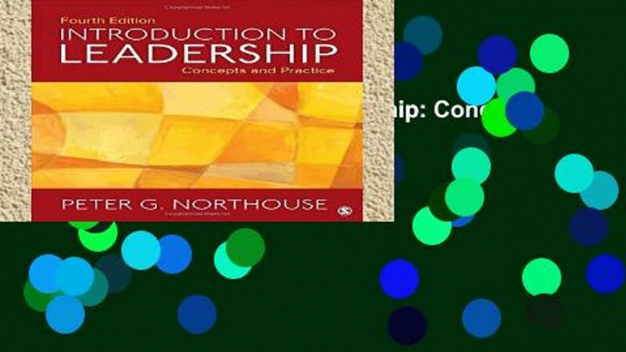 Library  Introduction to Leadership: Concepts and Practice