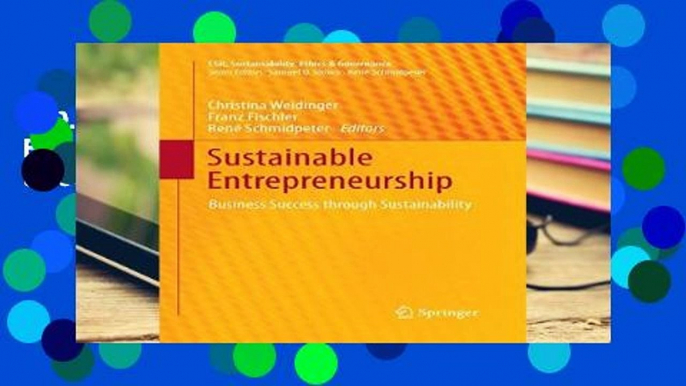 D.O.W.N.L.O.A.D [P.D.F] Sustainable Entrepreneurship: Business Success through Sustainability