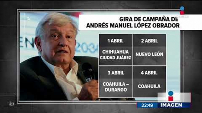 AMLO dio a conocer su calendario de campaña | Noticias con Ciro Gómez Leyva