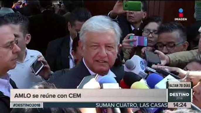 AMLO propone foros para acabar con violencia | Noticias con Yuriria Sierra