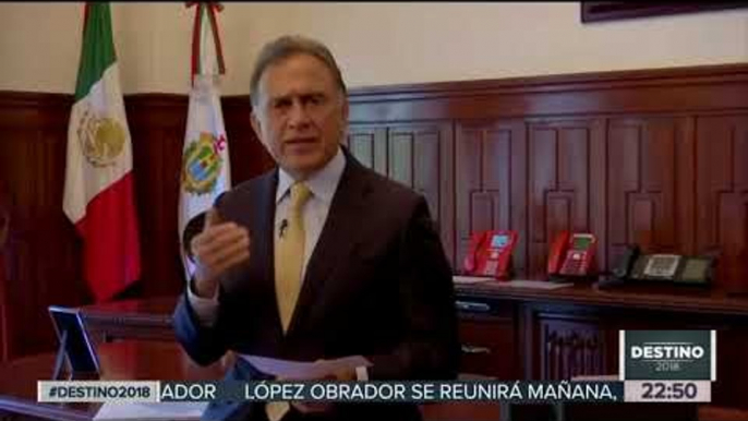 Miguel Ángel Yunes habló sobre la transición de gobierno en Veracruz