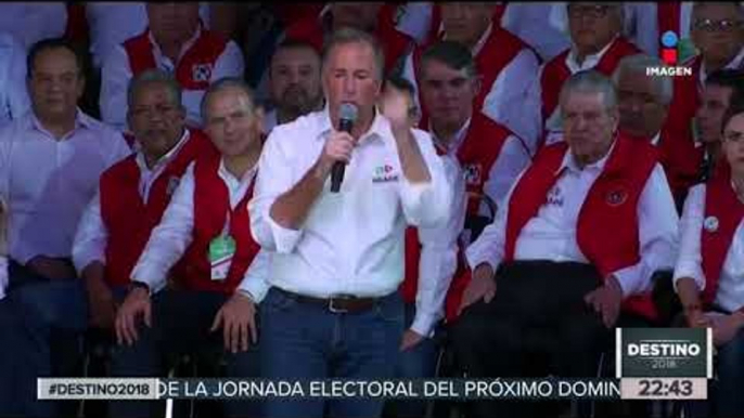 Meade le dedica palabras a AMLO en su cierre de campaña | Noticias con Ciro Gómez Leyva