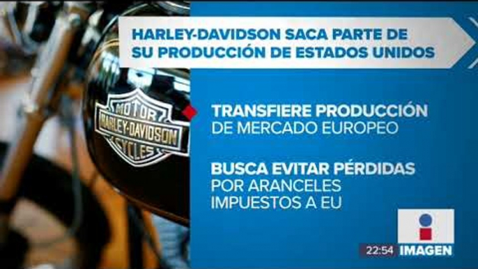 Harley Davidson fabricará motos fuera los Estados Unidos