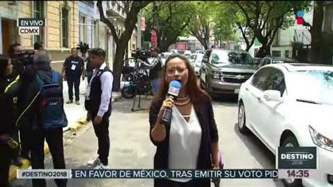 "Todo en santa paz" dijo Andrés Manuel Lopez Obrador