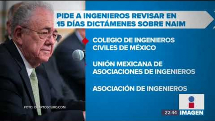 Jiménez Espriú entregó el dictamen técnico sobre el NAIM para su estudio | Noticias con Ciro