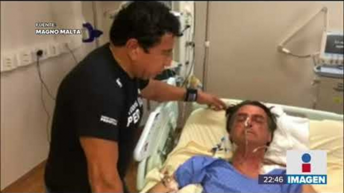 Video de Jair Bolsonaro, candidato presidencial de Brasil apuñalado | Noticias con Ciro