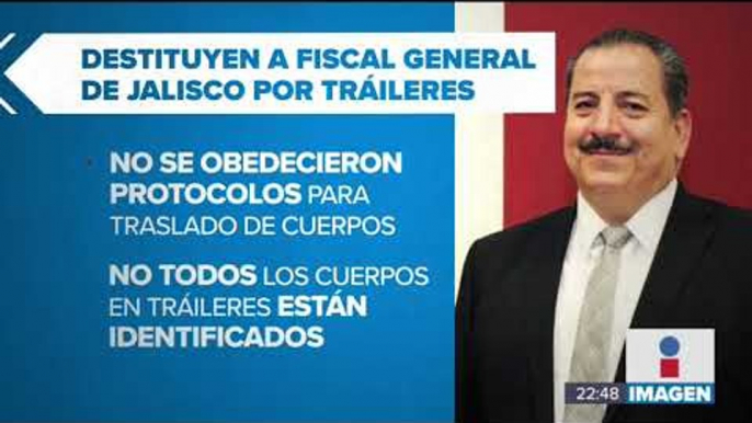 Así están los cuerpos en los tráileres que han causado polémica en Jalisco | Noticias con Ciro