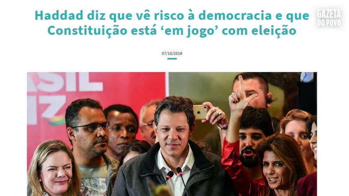 Segundo turno: o embate final entre Haddad e Bolsonaro