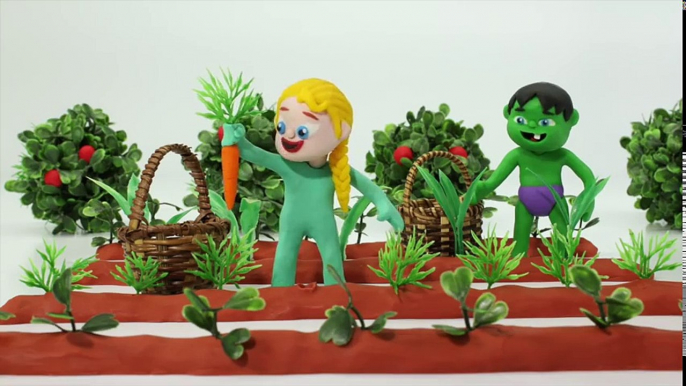 Tv cartoons movies 2019 FROZEN ELSA HAS A NEW MOTORBIKE ❤ Hulk & Frozen Elsa PlayDoh Cartoons For Kids