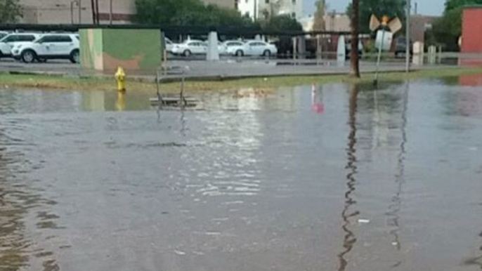 Hurricane Rosa Brings Flooding to Yuma, Arizona