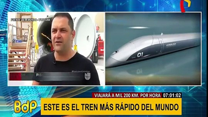 España: presentan la primera cápsula para el tren supersónico “Hyperloop”