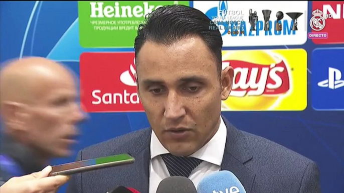 Keylor Navas: "El verdadero madridista siempre nos va a apoyar"