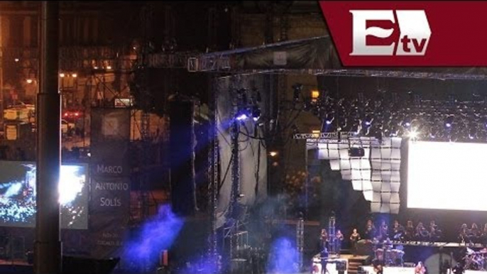 Marco Antonio Solís "El Buki" ofrece concierto gratuito en el Zócalo/ Función con Joanna Vegabiestro