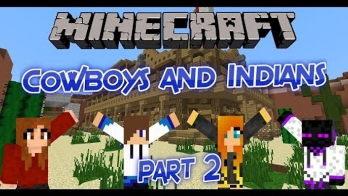 Minecraft Minigames | Cowboys And Indians (Part 2)