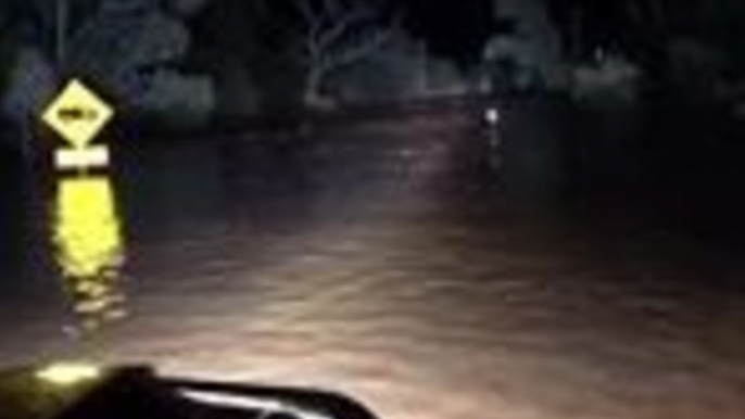 Black Hill Creek Overflows as Heavy Rains Is Set to Hit New South Wales