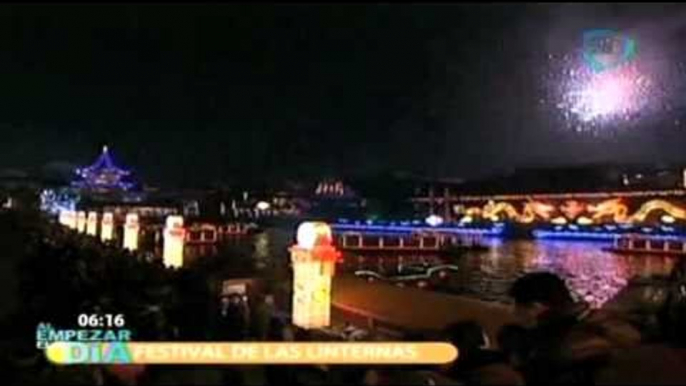 Festival de linternas en China. CadenaTres Noticas