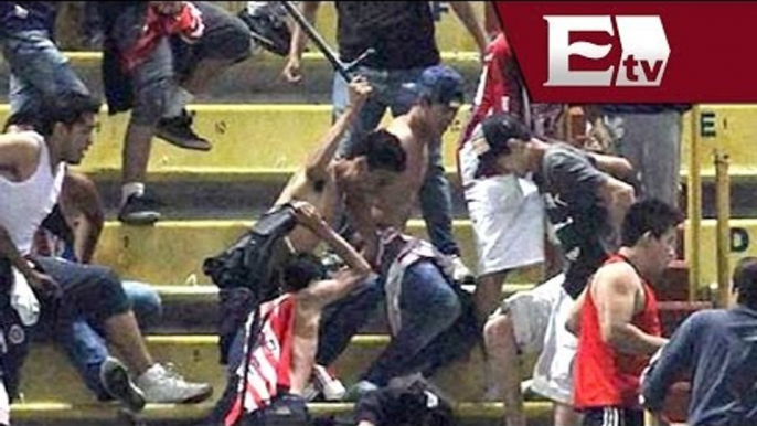 Hasta 4 años de prisión para quien cometa actos violentos en espectáculos deportivos/ T de la tarde