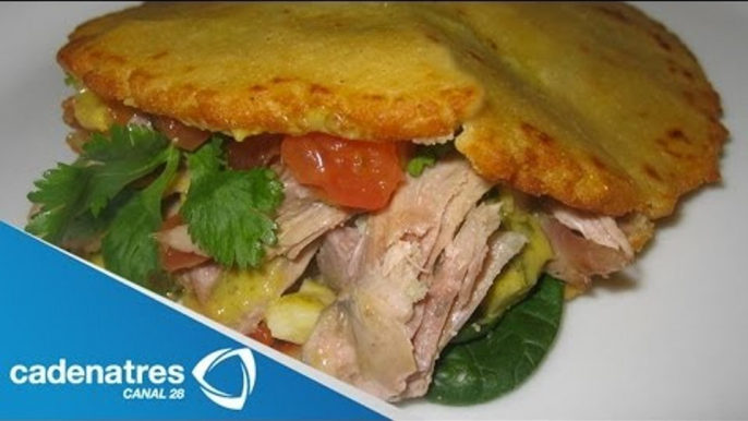 Receta de Gorditas Rellenas de Tinga de Pollo / Gorditas Rellenas de Tinga de Pollo