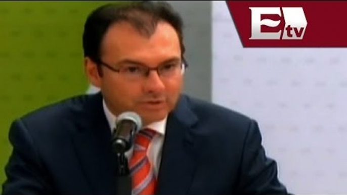 Luis Videgaray, titular de Hacienda, afirma que el reto es lograr el crecimiento sostenido