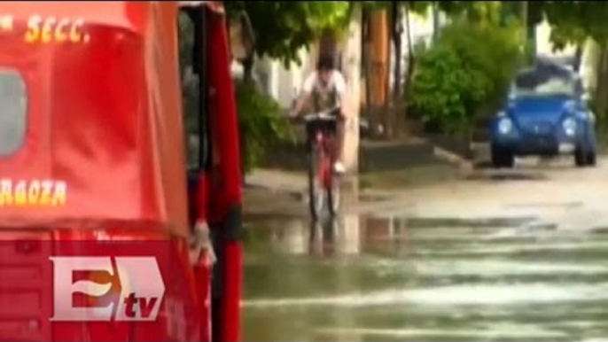 Fuertes lluvias en Oaxaca causadas por la tormenta 'Polo' / Excélsior informa