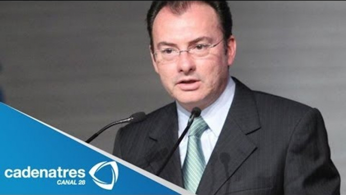 El secretario de hacienda Luis Videgaray habla de la Reforma Fiscal