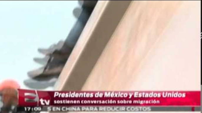 Presidentes de México y Estados Unidos sostienen conversación sobre migración / Excélsior Informa