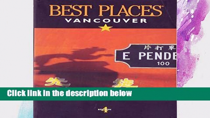 D.O.W.N.L.O.A.D [P.D.F] Best Places Vancouver [E.B.O.O.K]