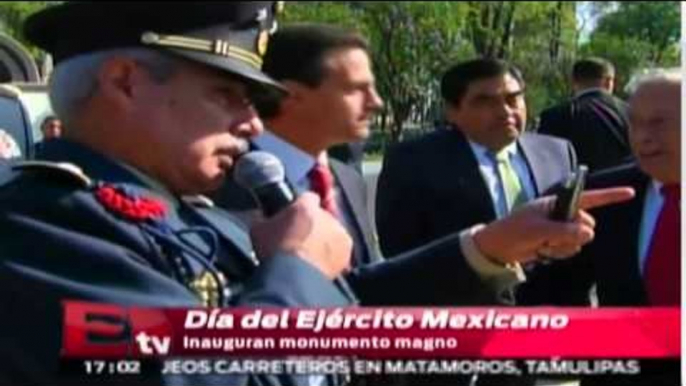 Peña Nieto inaugura Monumento Magno por Centenario del Ejército / Excélsior Informa