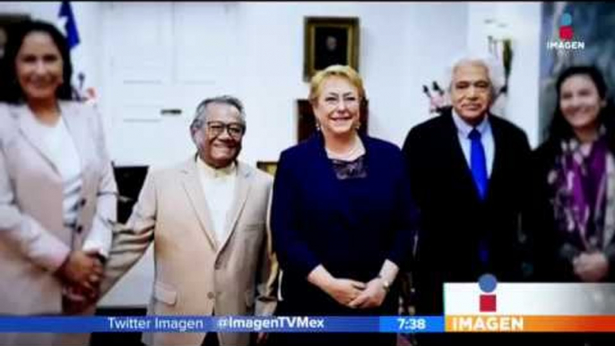 Armando Manzanero recibido por Presidente chilena | Imagen Noticias con Francisco Zea