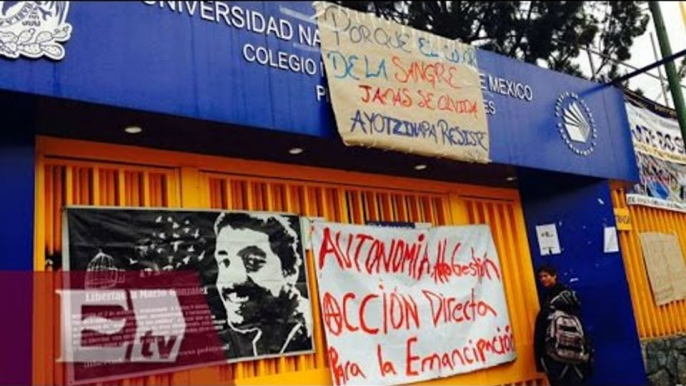 Paro de 50 horas en el CCH Naucalpan tras ataque a estudiantes / Vianey Esquinca