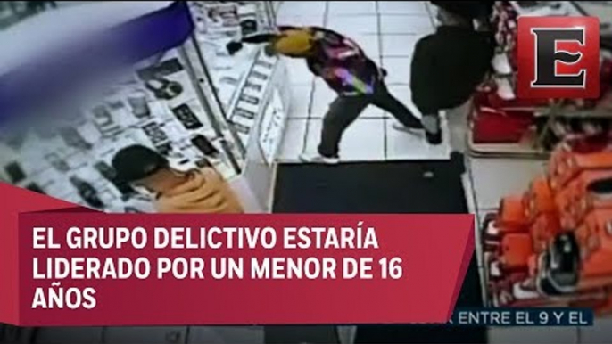 Cae en la CDMX banda dedicada al robo de celulares en tiendas departamentales