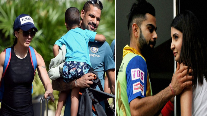 Kohli’s Wife Anushka And Dhawan’s Wife Ayesha Had A Querl In England