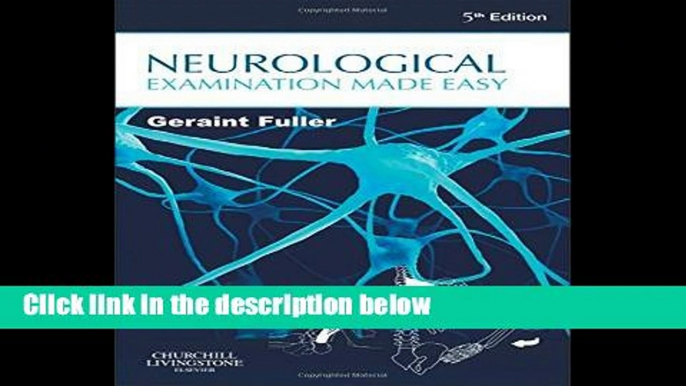 [P.D.F] Neurological Examination Made Easy, 5e [A.U.D.I.O.B.O.O.K]