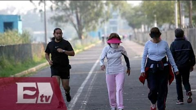 Capitalinos se ejercitan pese a contingencia ambiental / Ricardo Salas